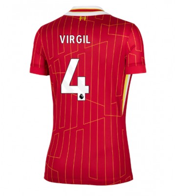 Liverpool Virgil van Dijk #4 Hemmatröja Dam 2024-25 Kortärmad